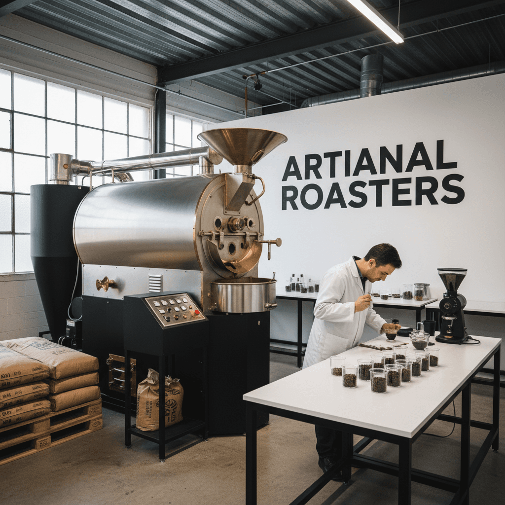 Coffee roasting facility